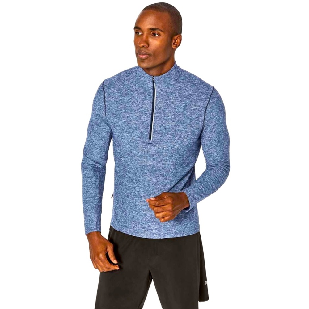Lululemon Surge Warm 1/2 Zip Silver size large